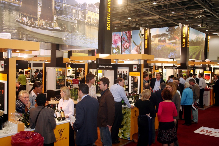 Wine tastings at trade fairs