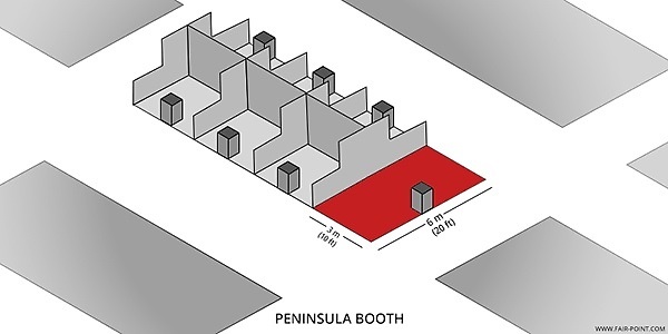 Peninsula trade show booth type