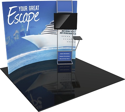 Banner/Screen stand type for trade show