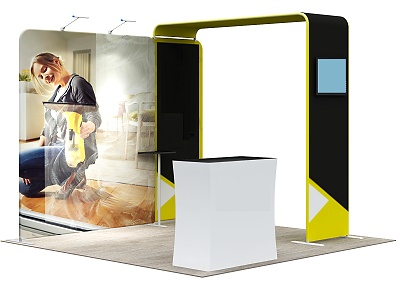 Hybrid Displays for trade fairs